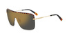 Okulary MISSONI MIS0139S0NR. Okulary przeciwsłoneczne, Kolor złoty. Kobieta.