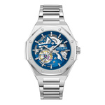 Zegarek KENNETH COLE KCWGY0058901. Automatyczny, Kolor niebieski. Mężczyzna.