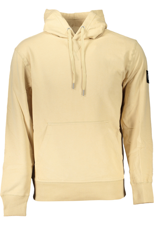 BEŻOWA BLUZA MĘSKA BEZ ZAMKA CALVIN KLEIN