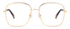 Okulary MISSONI MIS-0017-2M2. Okulary, Kolor złoty. Kobieta.