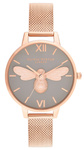 Zegarek OLIVIA BURTON OB16FB10. Kwarcowy, Kolor szary. Kobieta.