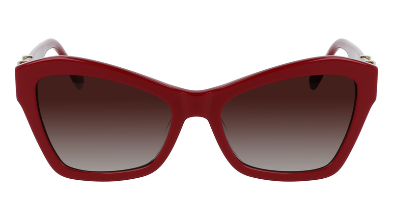 Okulary LIUJO LJ754S-604. Okulary przeciwsłoneczne, Kolor czerwony. Kobieta.