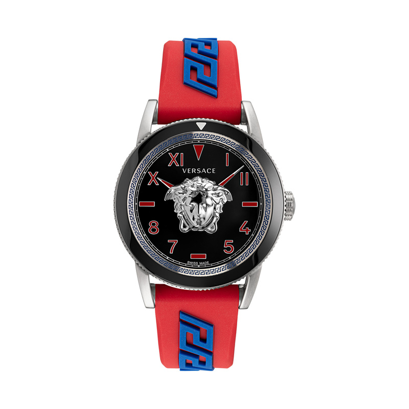 Zegarek VERSACE VE2V00622. Kwarcowy, Kolor czarny. Mężczyzna.