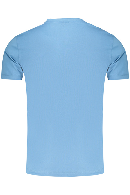 Lazurowy T-shirt męski Baci & Abbracci BAM3381