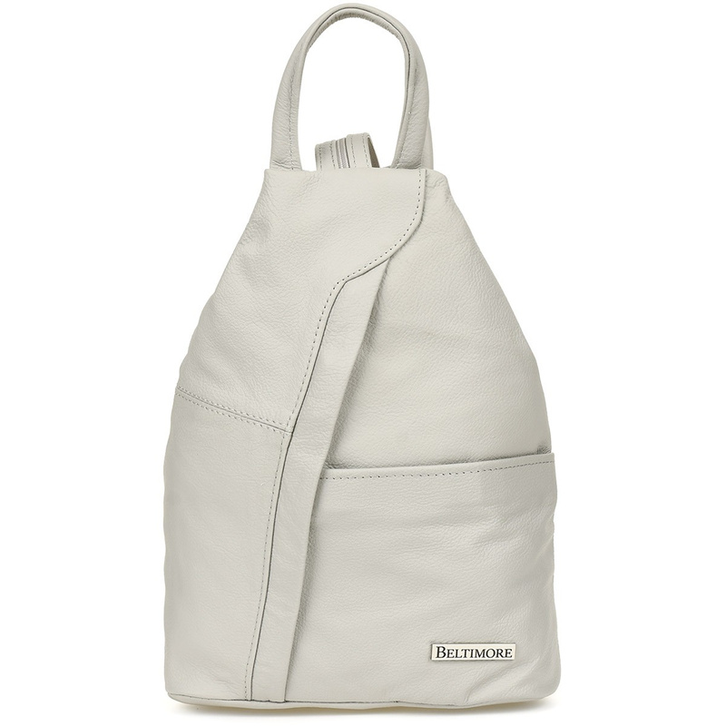 Plecak Damski Skórzany Trójkąt Pojemny Beltimore Q60