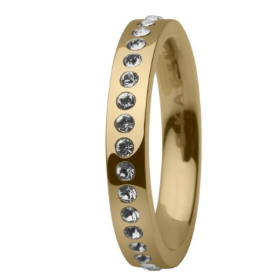 Biżuteria SKAGEN JRSG010SS5. Pierścionek, Kolor złoty. Kobieta.