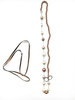 Biżuteria MISAKI QCRNTERRAMULT. NECKLACE NECKLACE, Kolor różowy beżowy. Kobieta.