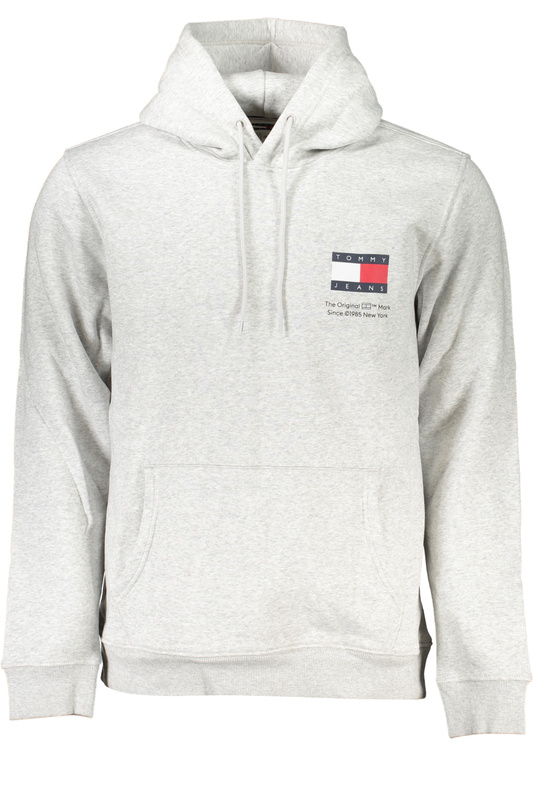 SZARY BLUZA MĘSKA TOMMY HILFIGER BEZ ZAMKU