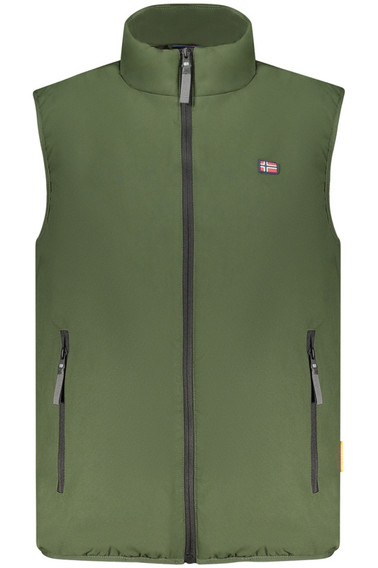 Norway 1963 MĘSKA ZIELONA KURTKA BEZ RĘKAWÓW