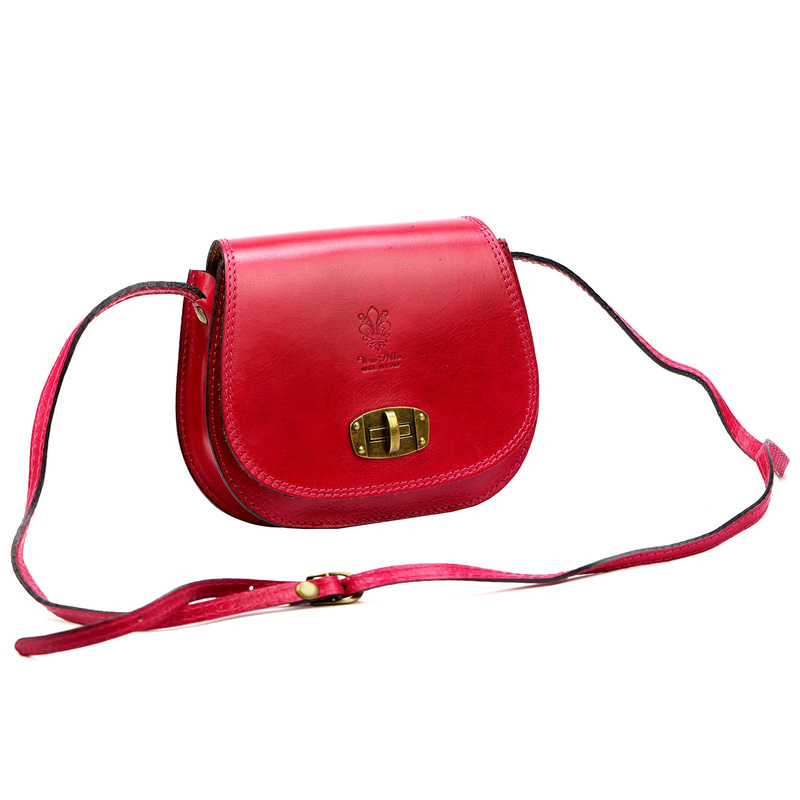 Gregorio Klasyczna damska listonoszka skóra naturalna torebka na ramię