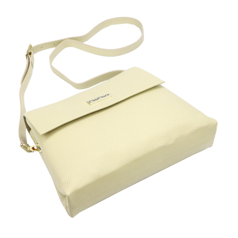 MiaMore damska Listonoszka trapez skóra naturalna torebka przez ramię