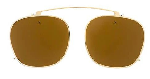 Okulary VUARNET VD19060002212. VIEW + CLIP-ON, Kolor złoty. Unisex.