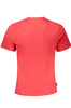 CZERWONY T-SHIRT MĘSKI Z KRÓTKIM RĘKAWEM GIAN MARCO VENTURI