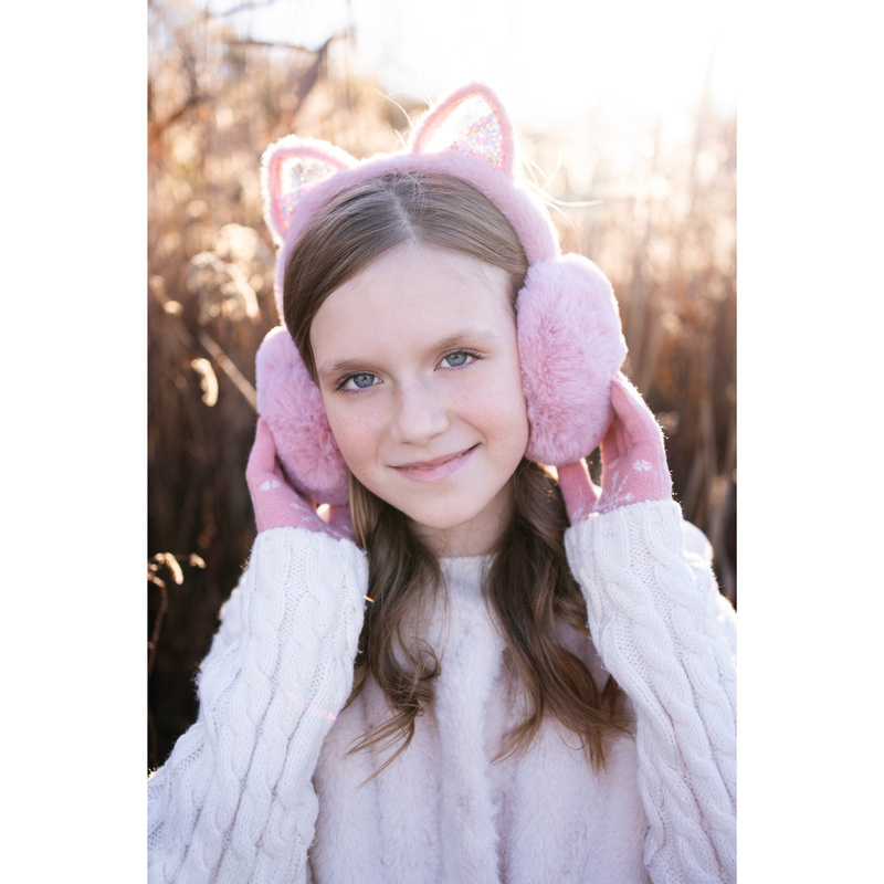 Nauszniki Glitter Kitty