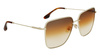 Okulary VICTORIA BECKHAM VB218S-708. Okulary przeciwsłoneczne, Kolor złoty. Kobieta.