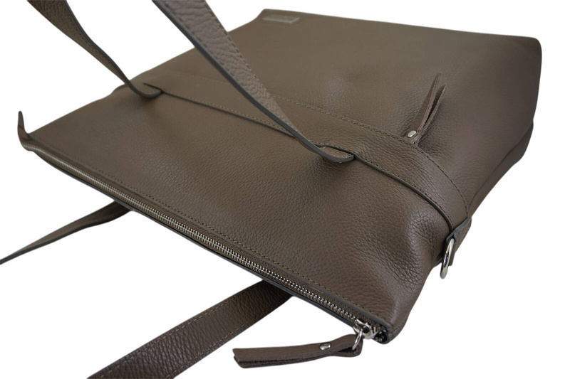 Torebka skórzana shopperbag na ramię Barberini's