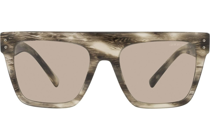Okulary GIORGIO ARMANI AR8177-5922-3. Okulary przeciwsłoneczne, Kolor brązowy. Unisex.