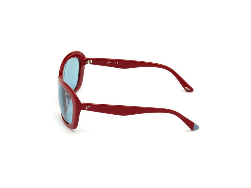 Okulary WEB EYEWEAR WE0289-5666V. Okulary przeciwsłoneczne, Kolor czerwony. Kobieta.