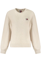 TOMMY HILFIGER BLUZA BEZ ZAMKA DAMSKA BEŻOWA
