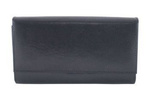Damski portfel skórzany - Barberini's - Czarny