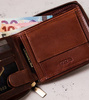 Skórzany męski portfel Peterson PTN N992C-07-HWM