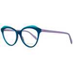 Okulary PUCCI EP5129-55080. EYEGLASSES, Kolor brązowy. Kobieta.