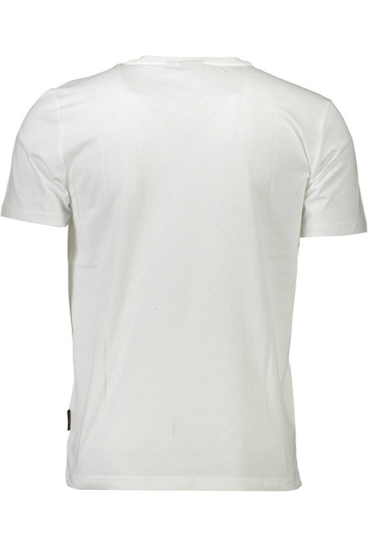 T-SHIRT Z KRÓTKIM RĘKAWEM NAPAPIJRI MĘSKI BIAŁY