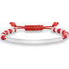 Biżuteria THOMAS SABO A003068327L21. Bransoletka, Kolor czerwony srebrny. Kobieta.