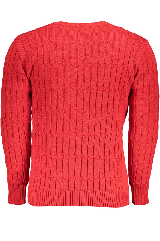 CZERWONY SWETER MĘSKI US GRAND POLO