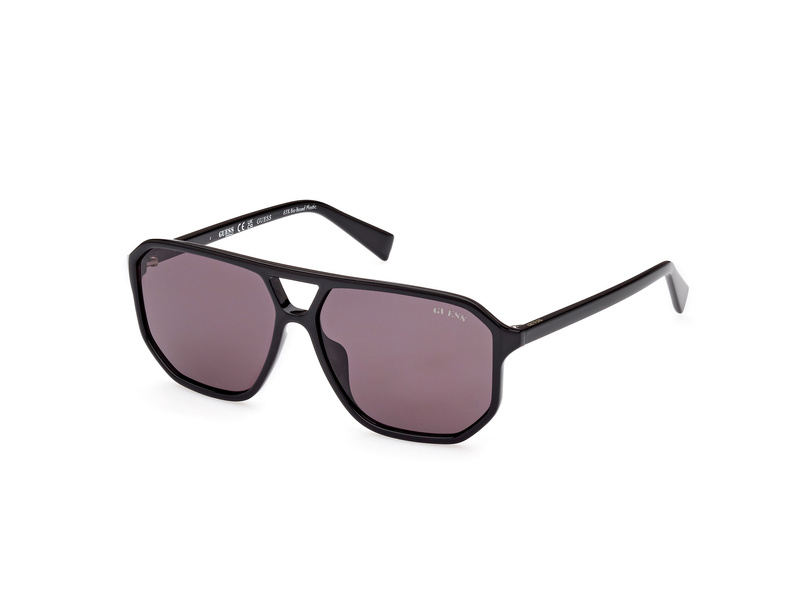 Okulary GUESS GU8276-5801A. Okulary przeciwsłoneczne, Kolor czarny. Unisex.