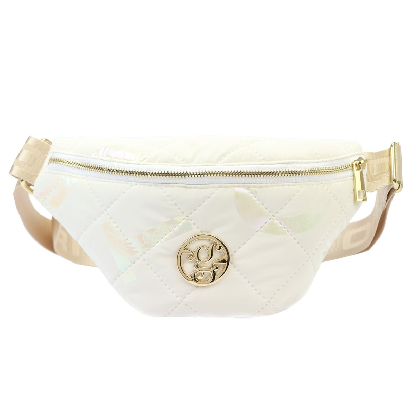 Gregorio Damska pikowana nerka biodrowa skóra ekologiczna saszetka na ramię