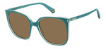 Okulary POLAROID PLD6218S1ED. Okulary przeciwsłoneczne, Kolor zielony. Kobieta.