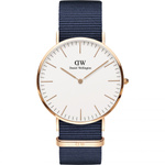 Zegarek DANIEL WELLINGTON DW00100275. Kwarcowy, Kolor biały. Unisex.