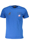T-SHIRT POLO US GRAND KRÓTKI RĘKAW MĘSKI NIEBIESKI