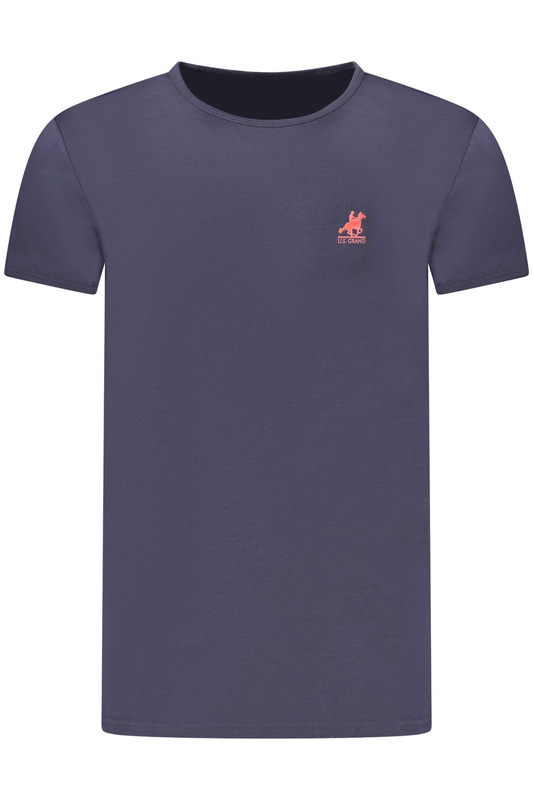 Koszulka męska z krótkim rękawem US GRAND w kolorze niebieskim