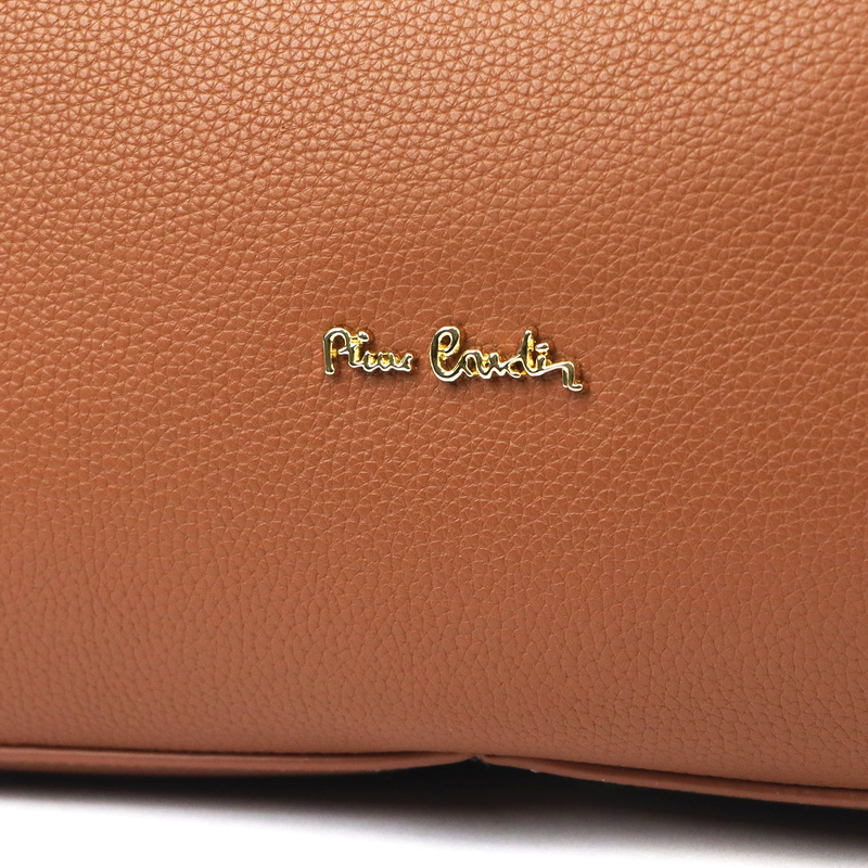 Skórzana damska shopperbag na ramię Pierre Cardin