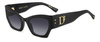 Damskie okulary przeciwsłoneczne Dsquared2 D2 0132/S 807 czarne