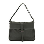 Skórzana damska listonoszka klasyczna przez ramię