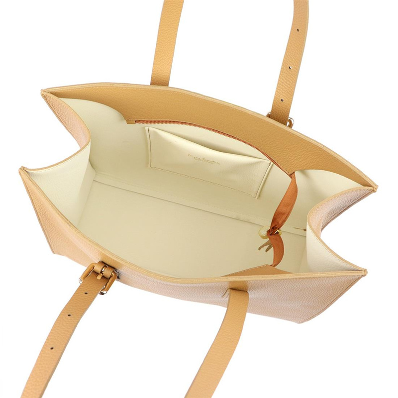 Damska shopperbag ze skóry naturalnej torebka na ramię Pierre Cardin
