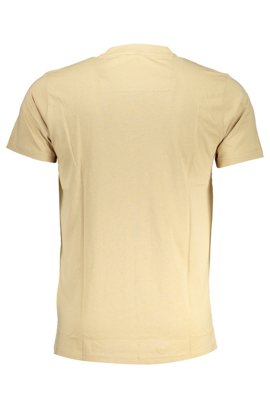 T-SHIRT MĘSKI Z KRÓTKIM RĘKAWEM KLASY CAVALLI BEŻOWY