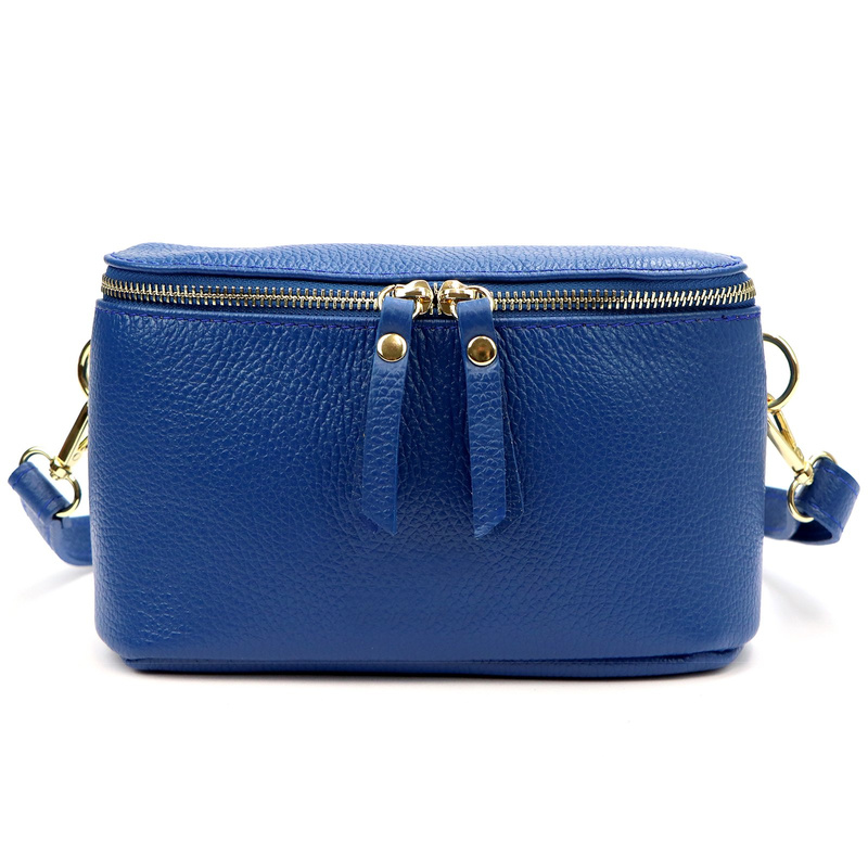 MiaMore Damska nerka saszetka przez ramię skóra naturalna miejska