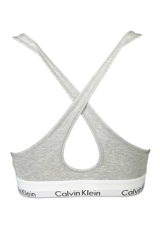 CALVIN KLEIN BIUSTONOSZ BALKONETKA DAMSKI SZARY