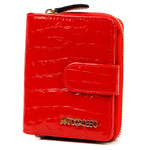 Pionowy Skórzany damski portfel Mato Grosso RFID