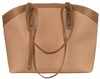 Elegancka shopperka ze skóry ekologicznej z insertem - David Jones