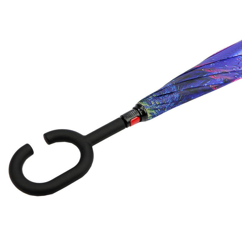 Yili parasol długi automatyczny wytrzymały i odporny z rączką