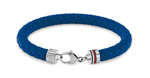Biżuteria TOMMY HILFIGER 2790554. Bransoletka, Kolor niebieski. Mężczyzna.