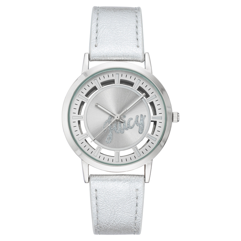 Zegarek JUICY COUTURE JC1215SVSI. Kwarcowy, Kolor srebrny. Kobieta.