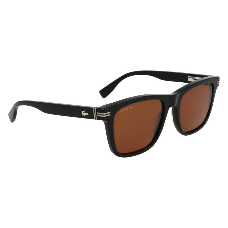Okulary LACOSTE L6045S-1. Okulary przeciwsłoneczne, Kolor czarny. Mężczyzna.