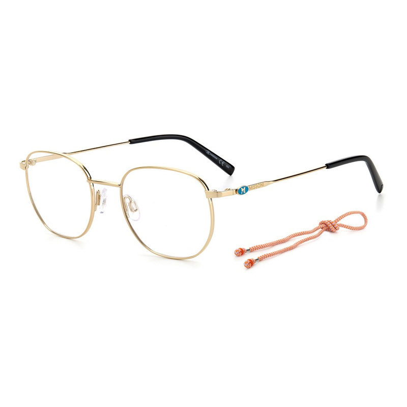 Okulary M MISSONI MMI-0060-J5G. Okulary, Kolor złoty. Kobieta.