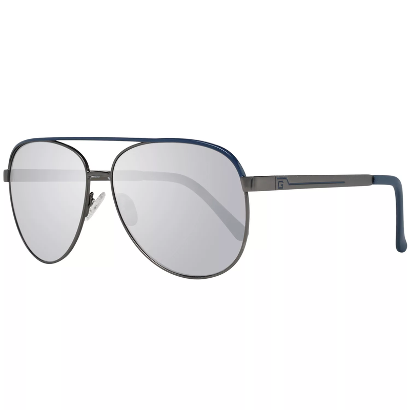 Okulary GUESS GF0172-08C. Okulary przeciwsłoneczne, Kolor szary. Mężczyzna.